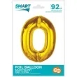 balon foliowy cyfra 0 zloty godan 36 dgt