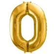 balon foliowy cyfra 0 zloty partydeco 34 dgt