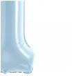 balon foliowy cyfra 1 pastel blekitny partydeco 34 dgt