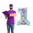 balon foliowy cyfra 1 pierwsze urodziny autko arpex 13 dgt