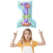 balon foliowy cyfra 1 pierwsze urodziny autko arpex 13 dgt