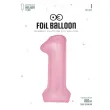 balon foliowy cyfra 1 rozowy partypal 39 dgt