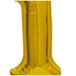balon foliowy cyfra 1 stojaca zloty godan 15 dgt