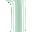 balon foliowy cyfra 1 zielony partydeco 34 dgt