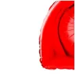 balon foliowy cyfra 2 czerwony grabo 26 dgt