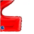 balon foliowy cyfra 2 czerwony grabo 26 dgt