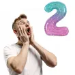 balon foliowy cyfra 2 kosmos teczowy godan 31 dgt