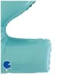balon foliowy cyfra 2 niebieski pastel grabo 26 dgt