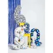 balon foliowy cyfra 2 stojaca hawajskie party folat 28 dgt