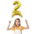 balon foliowy cyfra 2 stojaca zlota dekoracjepolska 15 dgt