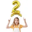 balon foliowy cyfra 2 stojaca zlota dekoracjepolska 30 dgt