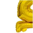 balon foliowy cyfra 2 stojaca zloty godan 15 dgt
