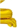 balon foliowy cyfra 2 stojaca zloty godan 15 dgt