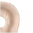 balon foliowy cyfra 3 bezowy ciemny partydeco 34 dgt