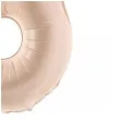 balon foliowy cyfra 3 bezowy ciemny partydeco 34 dgt