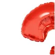balon foliowy cyfra 3 czerwony funny fashion 40 dgt