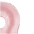 balon foliowy cyfra 3 dekoracja na urodziny rozowy matowy 34 dgt