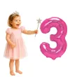 balon foliowy cyfra 3 fuksja partypal 16 dgt