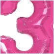 balon foliowy cyfra 3 fuksja partypal 16 dgt