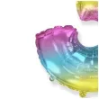 balon foliowy cyfra 3 gradient pastelowy flexmetal 34 dgt