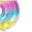balon foliowy cyfra 3 gradient pastelowy flexmetal 34 dgt
