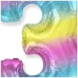 balon foliowy cyfra 3 gradient pastelowy flexmetal 34 dgt