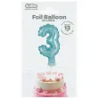 balon foliowy cyfra 3 micro blekitny godan 5 dgt