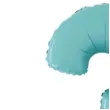 balon foliowy cyfra 3 niebieski pastel grabo 26 dgt