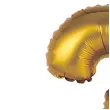 balon foliowy cyfra 3 satynowa zloty godan 14 dgt