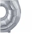 balon foliowy cyfra 3 srebrny partydeco 34 dgt