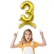 balon foliowy cyfra 3 stojaca zlota dekoracjepolska 15 dgt