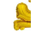 balon foliowy cyfra 3 stojaca zloty godan 15 dgt