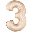 balon foliowy cyfra 3 szampanski godan 34 dgt