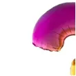 balon foliowy cyfra 3 teczowy funny fashion 40 dgt