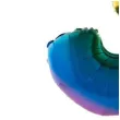 balon foliowy cyfra 3 teczowy funny fashion 40 dgt