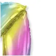 balon foliowy cyfra 4 gradient pastelowy flexmetal 34 dgt