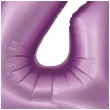 balon foliowy cyfra 4 lawendowy matowy godan 30 dgt