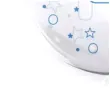 balon foliowy cyfra 4 niebieska transparentny tuban 18 orb