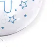 balon foliowy cyfra 4 niebieska transparentny tuban 18 orb