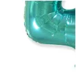 balon foliowy cyfra 4 niebieski tiffany flexmetal 34 dgt
