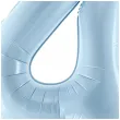 balon foliowy cyfra 4 pastel blekitny partydeco 34 dgt