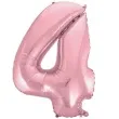 balon foliowy cyfra 4 rozowy jasny godan 45 dgt
