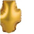 balon foliowy cyfra 4 satynowa zloty godan 14 dgt