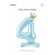 balon foliowy cyfra 4 stojaca partydeco 33 dgt