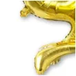 balon foliowy cyfra 4 stojaca zloty dekoracjepolska 15 dgt