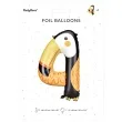 balon foliowy cyfra 4 tukan partydeco 36 dgt