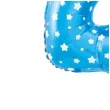 balon foliowy cyfra 4 w gwiazdki niebieski jix 18 dgt
