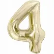 balon foliowy cyfra 4 zloty jasny godan 33 dgt