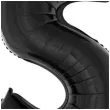 balon foliowy cyfra 5 czarny funny fashion 40 dgt
