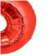 balon foliowy cyfra 5 czerwony funny fashion 40 dgt